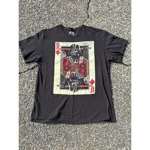 Star Wars Darth Vader diamond Playing Card black shirt Large vfifthsun